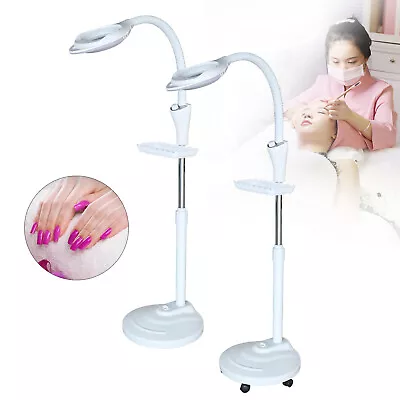 16X Diopter LED Facial Magnifying Floor Stand Lamp Lens Light Salon Magnifier US • $28.50