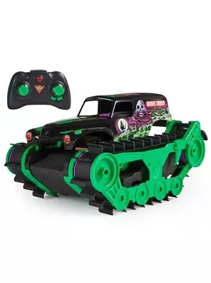 Monster Jam Official Grave Digger Trax All-Terrain Remote Control Vehicle NEW • $75.99