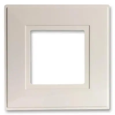 X2 WHITE FINGER PLATE LIGHT SWITCH SOCKET WALL BACK COVER SURROUND ~PACK OF 2~ • £2.99