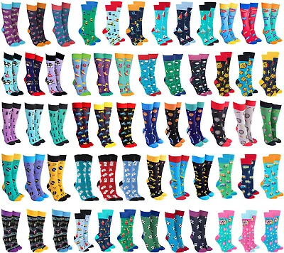 SOCK SOCIETY Novelty Funky Themed Ankle Socks Bright/Vibrant One Size Fits All  • £5.99