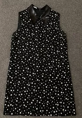 Miu Miu Star Print Sleeveless Dress Size 40 Genuine  • £99.99