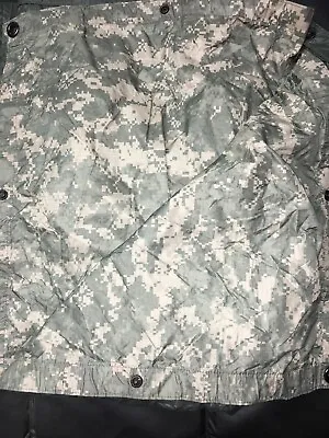 USGI Military REVERSIBLE FIELD TARP *** Tarpaulin ACU/80x80 ***  Good • $25.49