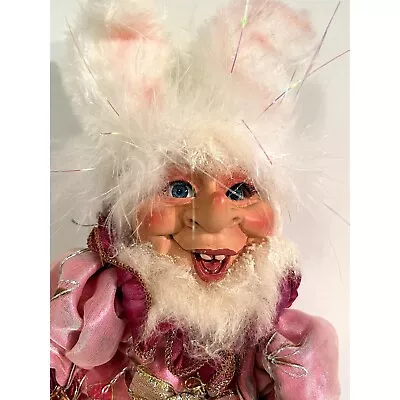 Mark Roberts Easter Egg Hunt Fairy Elf Christmas Small Ornament 12  Tall Bunny • $123.99