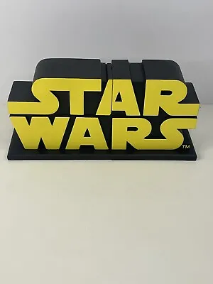 Star Wars Logo Collectible Bookends Gentle Giant Limited Edition #970/3000 • $64.99