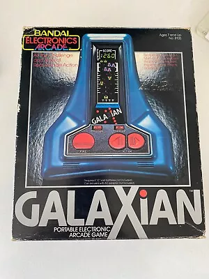 Galaxian Retro Vintage - Space Invader Hand Held Game  - Used - Bandai • £75