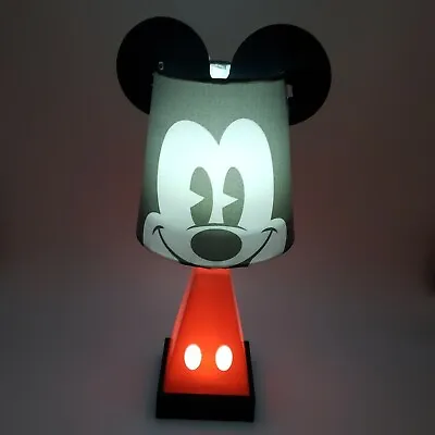 Disney Mickey Mouse Battery Operated Night Light Works 13   • $25.46