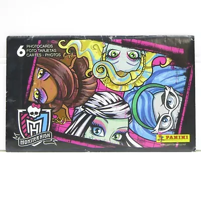 £4.94 • Buy MONSTER HIGH 4  X 6  PHOTO CARDS - 2012 PANINI SEALED PACK OF 6