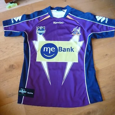 Melbourne Storm NRL Rugby League Shirt 2010 Kooga Men's S Purple Free UK P+P • £24.99