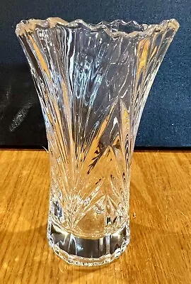 Mikasa Accent 4-1/2” Crystal Bud Flower Design Decorative Vase • $15