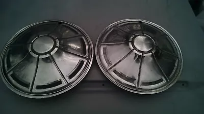 1973 Plymouth Duster Base Valiant  (2) 14 Inch Hubcaps Wheel Covers Mopar OEM KF • $49.98