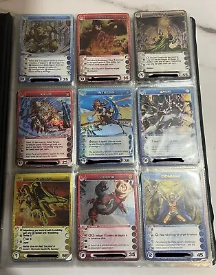 Lot Of Rare Chaotic Cards ( 139 Cards ) Binder Included • $64.89