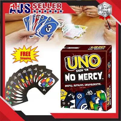 New Uno - Show Em No Mercy Card Game-Free Shipping AU STOCK • $11.56