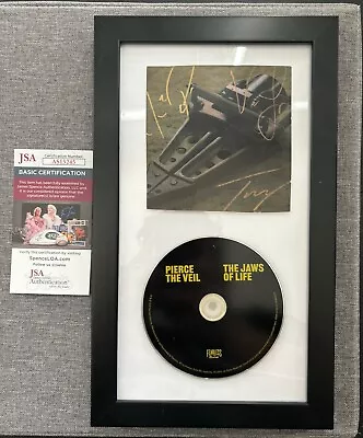 PIERCE THE VEIL THE JAWS OF LIFE CD Framed Signed Autograph Vic Fuentes 2 • $349.99