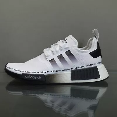 Adidas NMD R1 Men's Sneaker Running Shoe White Athletic Trainers #299 • $74.95