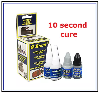 Q-Bond Ultra Strong Adhesive & Filling Powders - Rock Hard In 10 Seconds!! • $19.89