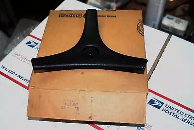 Nos Mopar 1972 73 Plymouth Duster Dodge Demon Steering Wheel Center Cover  Black • $79.95