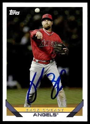 2019 Topps Archives Baseball Zack Cozart Auto Los Angeles Angels #242 Signed • $10.99