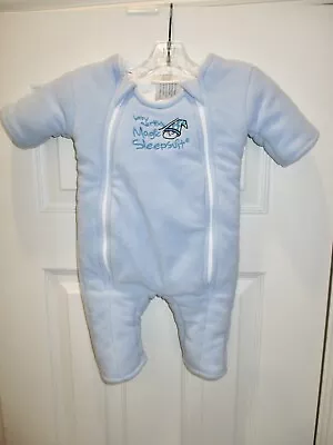 Baby Merlin’s Magic Sleepsuit 3-6 Mos Small Blue Sleep Sack Outfit • $24.99