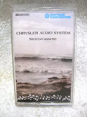 Vintage Collectible CHRYSLER AUDIO SYSTEM Stereo/Cassette-Dodge-MoPar-Charger-RV • $19.95