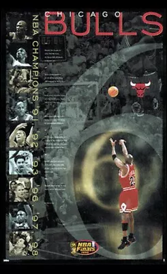 SEALED MICHAEL JORDAN'S LAST SHOT Bulls Vs. Utah 1998 NBA Championship POSTER • $44.99