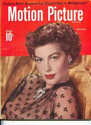 MAG: Motion Picture-Ava Gardner-Monty Clift-Spencer Tracy-Ava Gardner-Jan-1950 • $84