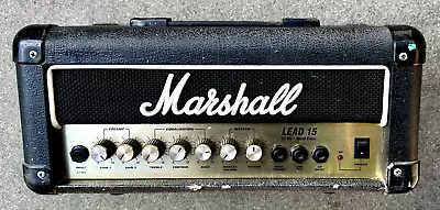 Marshall Lead 15 G15MS Mini-Stack Guitar Amplifier Amp 15 Watt Micro Head • $250