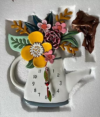 New - ALLEN DESIGN - WALL CLOCK -  Blossoms Wall Clock  • $68