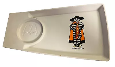 Vintage McDonald’s 1970s Vintage Happy Meal Tray Hamburglar Plastic Fast Food • $35.99