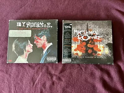 My Chemical Romance CD DVD - Life On The Murder Scene & The Black Parade Is Dead • £26