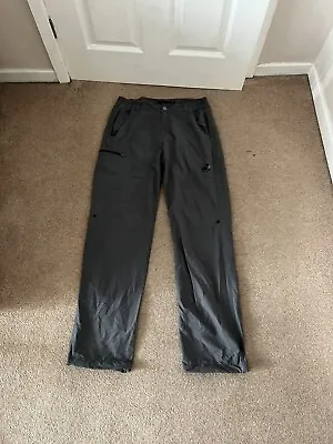 Men’s Grey Mammut Walking Pants Size 32 W • £30