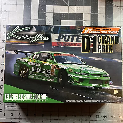 Aoshima Kei Office S15 Silvia 2004 Rd5 Yasuyuki Kazama 1/24 Model D1 35290 • $90.95