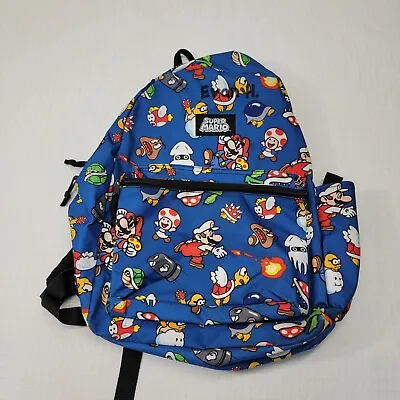 Nintendo Super Mario Bro. Backpack Toad Luigi Goomba Boo • $8.69
