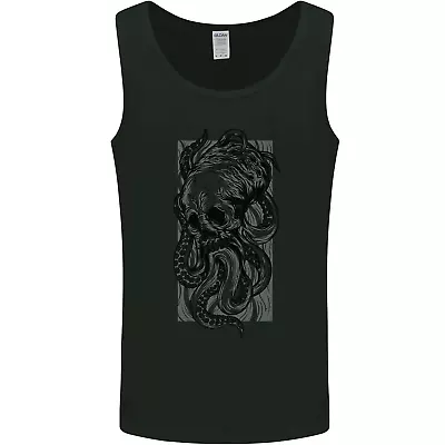 Cthulhu Octopus Kraken Octoskull Mens Vest Tank Top • $23.52