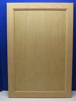 Oak Flat Panel Cabinet Door - Unfinished - *** Custom Sizes*** • $29.99