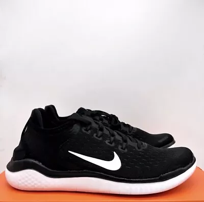 NEW Nike Free RN 2018 Black White Running Shoes 942836-001 Mens Sizes • $69