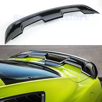 For 15-2022 Ford Mustang Shelby GT500 GT350 Rear Trunk Spoiler Wing Glossy Black • $89.99