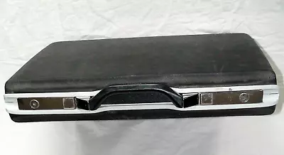 Vintage Samsonite Black 18 X 13 X 3 Slim Hard Shell Breifcase/attache' • $28.99