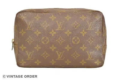 £210.47 • Buy Louis Vuitton Monogram Trousse Toilette 23 Cosmetic Bag M47524 - YH00563