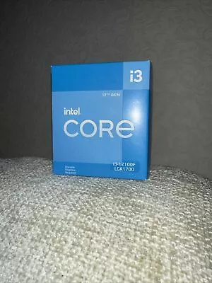 Intel Core I3-12100F - 3.30 GHz Quad-Core LGA1700 Processor • £75