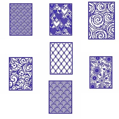$9.35 • Buy Rectangle Swirls Frame Cutting Dies Stencil Scrapbooking Crafts Embossing Card