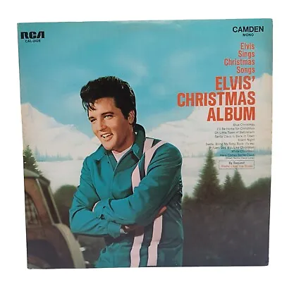 Elvis Presley Christmas Album RCA Victor CAL 2428 Record Album Vinyl LP - VG • $8.96