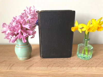 £12.65 • Buy Pre 1930s VINTAGE ENGLISH BIBLE | Eyre And Spottiswoode | Authorised King James