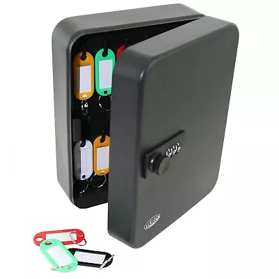 KYODOLED Key Cabinet Wall MountLocking Key OrganizerKey Storage Lock Box With • $27.84