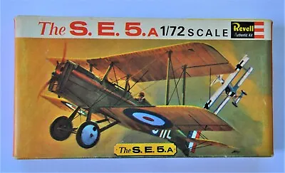 £12 • Buy Vintage Revell Model Kit H - 633  S.E.5.A.  1/72 Scale Circa 1960's