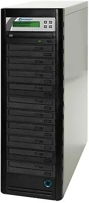 QD-DVD-H1210 Tower Duplicator 10(24x/48X) CD/DVD Recorders 1 To 10 Duplicator • $1014