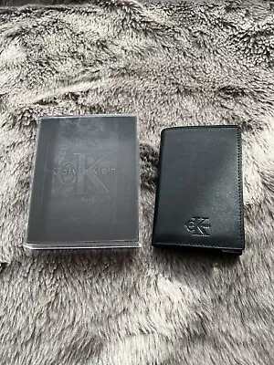 Calvin Klein Black Leather Wallet • £20