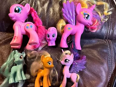 Lot Of 6 Assorted Hasbro (MLP) My Little Pony Various Figures  And Minis • $6.95