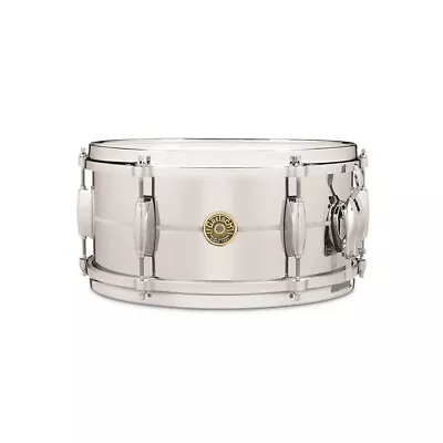 Gretsch G4168 USA Custom 6x13  Chrome/Brass Snare Drum • $576