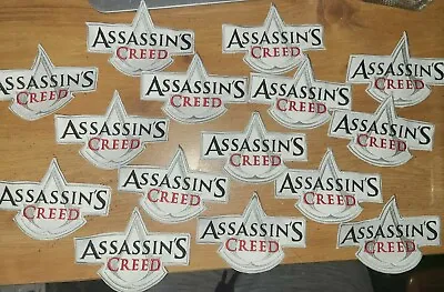 £19.82 • Buy LOT Of 15 ASSASSINS CREED PATCHES Embroidered Thread Iron Sew-on   4.75  X 3.5 