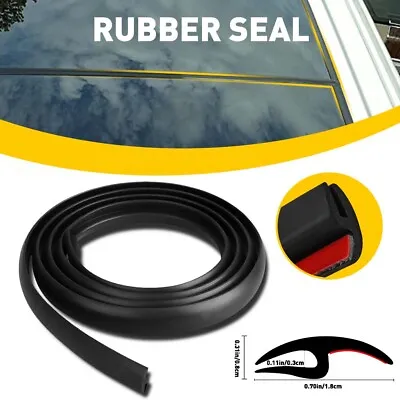 10Ft?Windshield?Molding?Rubber?Seal?Trim?Universal?for?Windscreen?and?Windows • $12.99